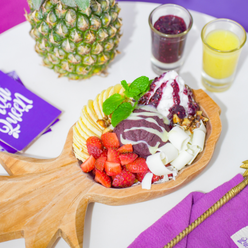 Acaii Quuen Bar-Vegetarian Restauarants Ubud (1) Superfood in ubud-Acaii Queen Bar spesialist smoothies and acai bowl